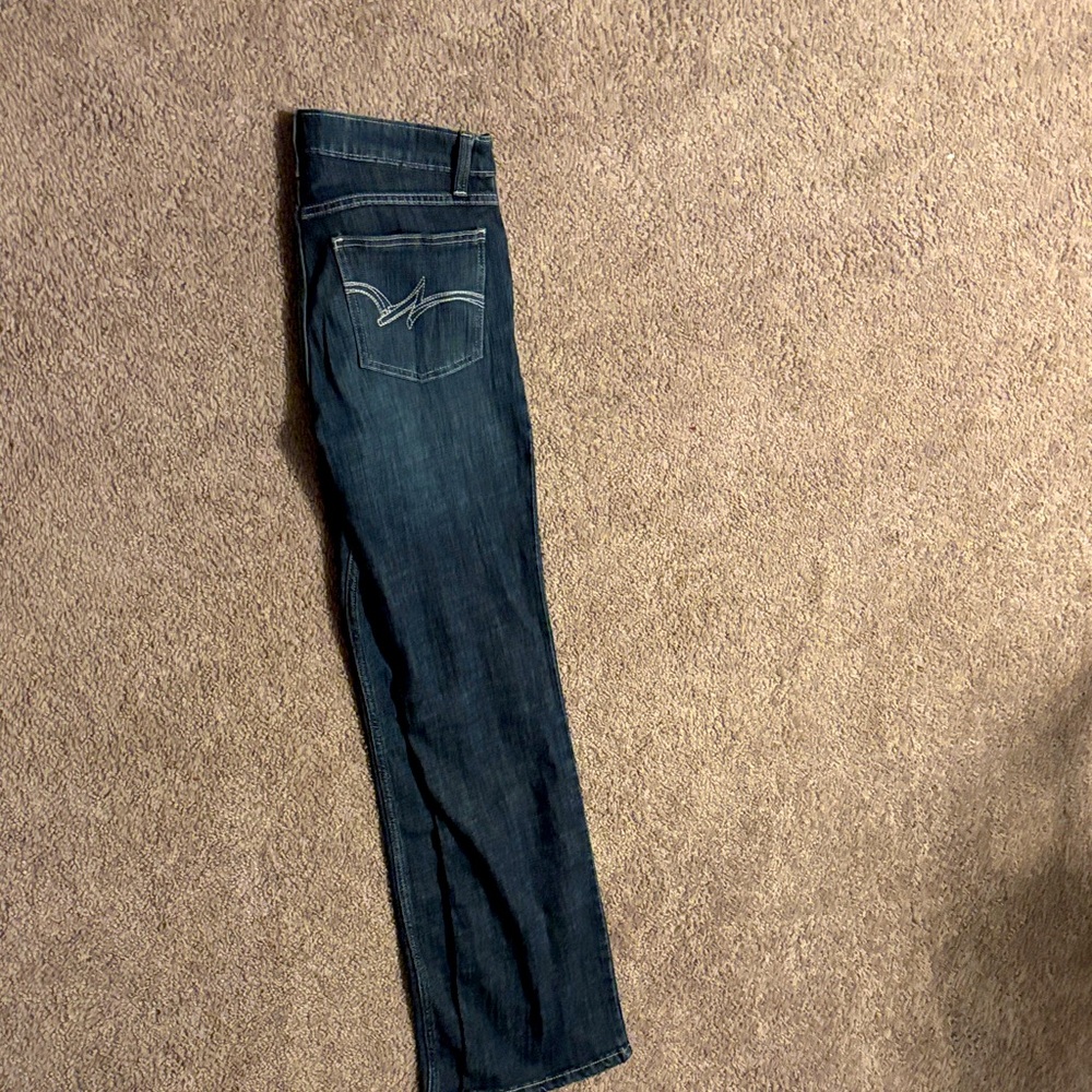Wrangler Boot Cut Dark blue Jeans size 5x32
